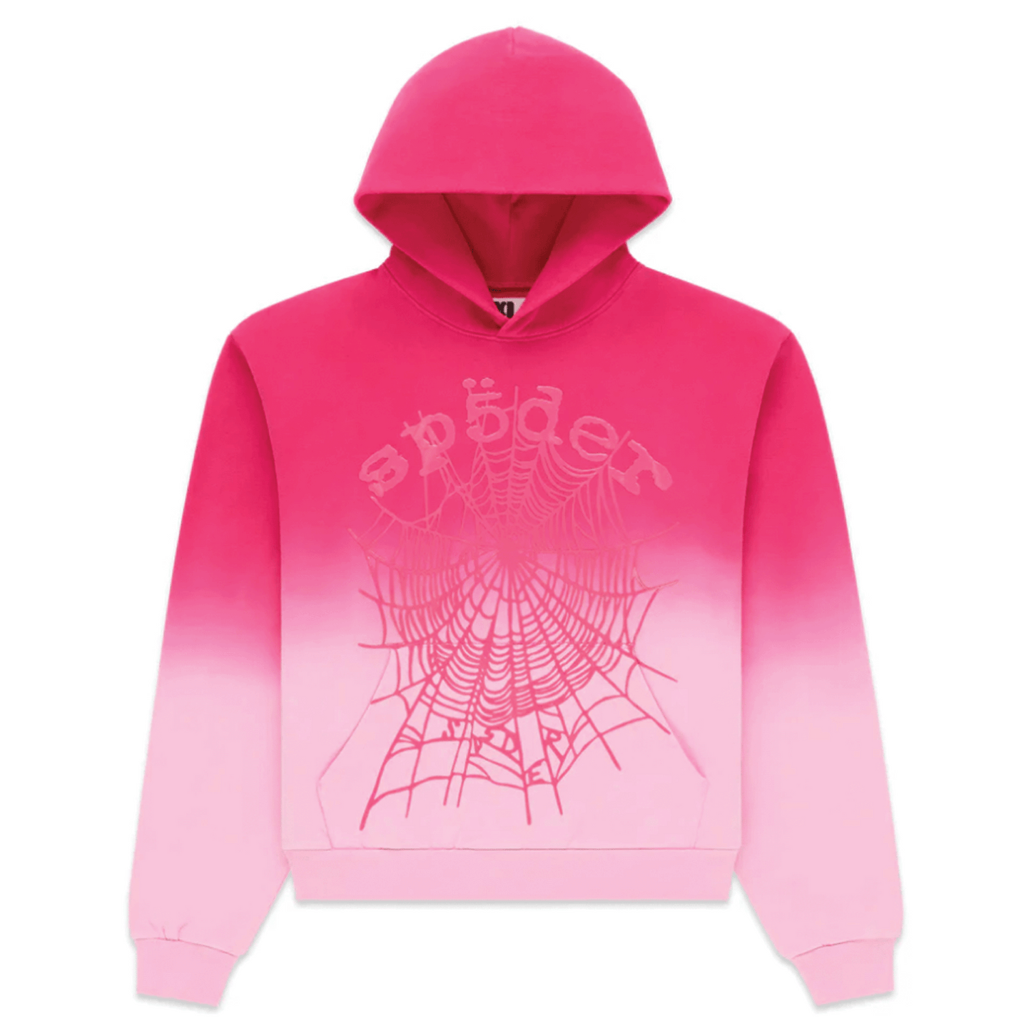 SP5DER OG WEB OMBRE HOODIE pink