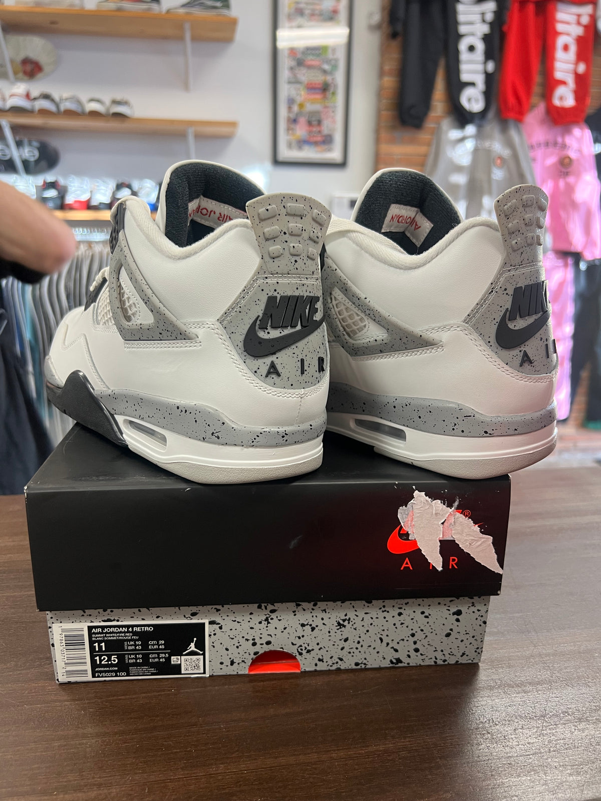 Jordan 4 White Cement 2025