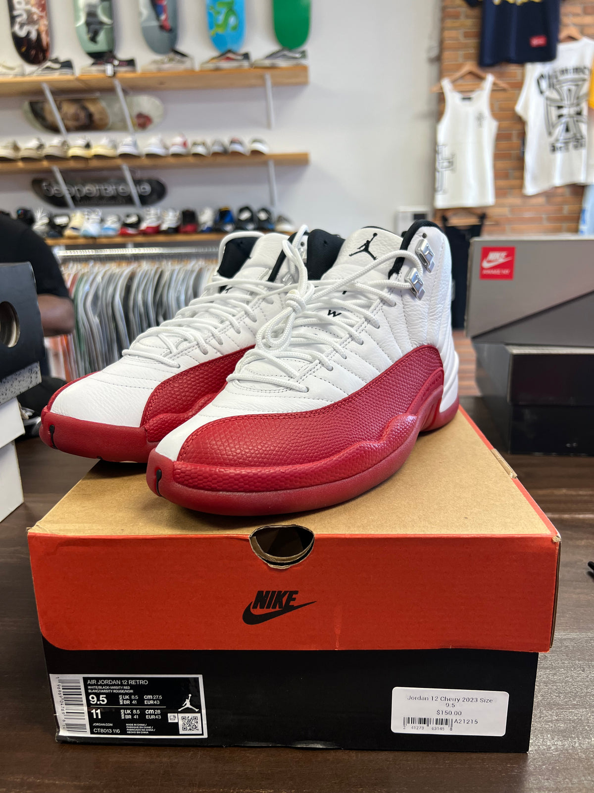 Jordan 12 Cherry 2023