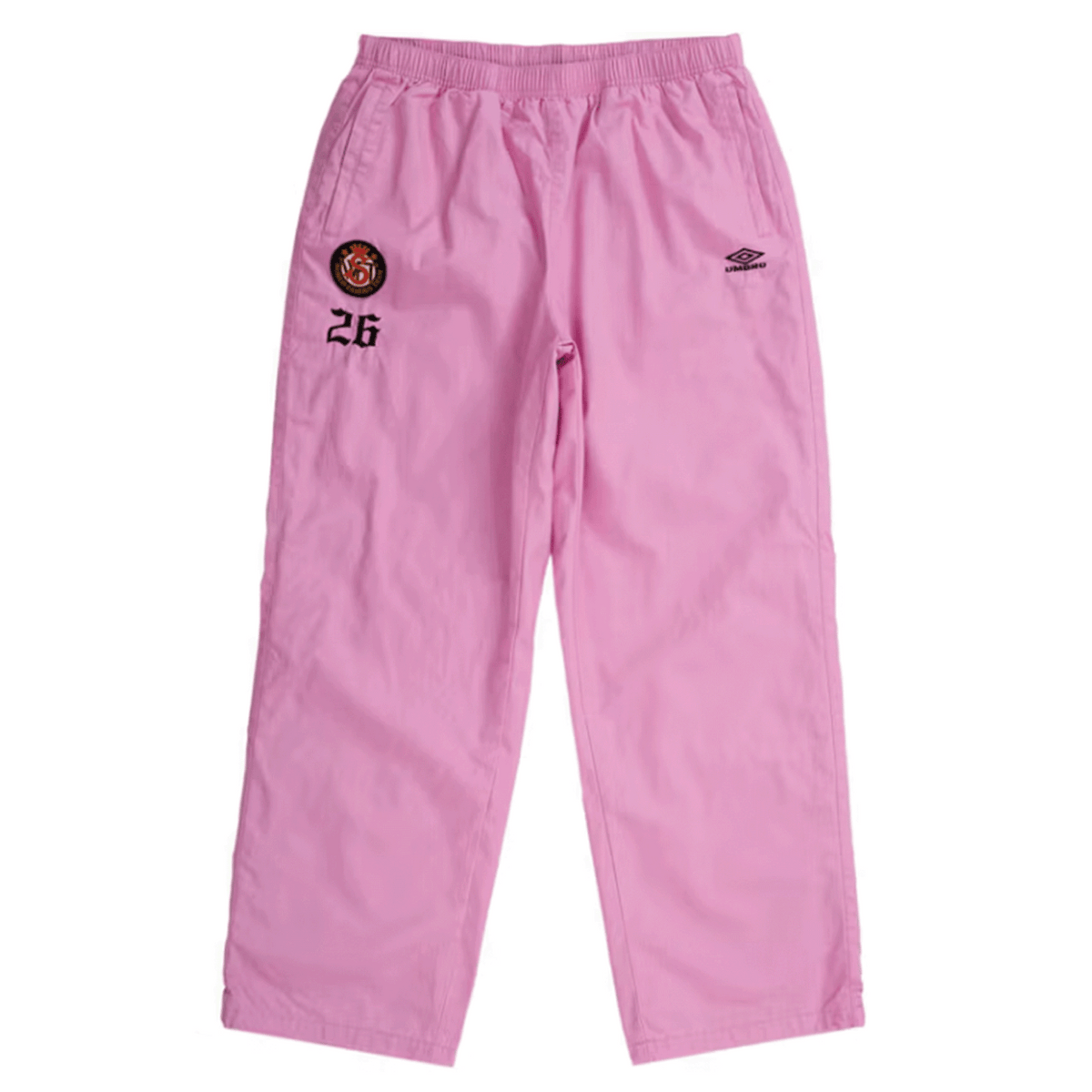 Supreme Umbro Cotton Ripstop Track Pant (FW26) Pink