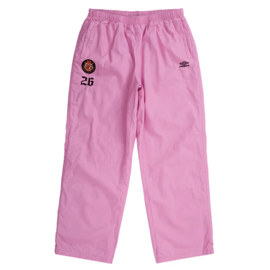 Supreme Umbro Cotton Ripstop Track Pant (FW26) Pink