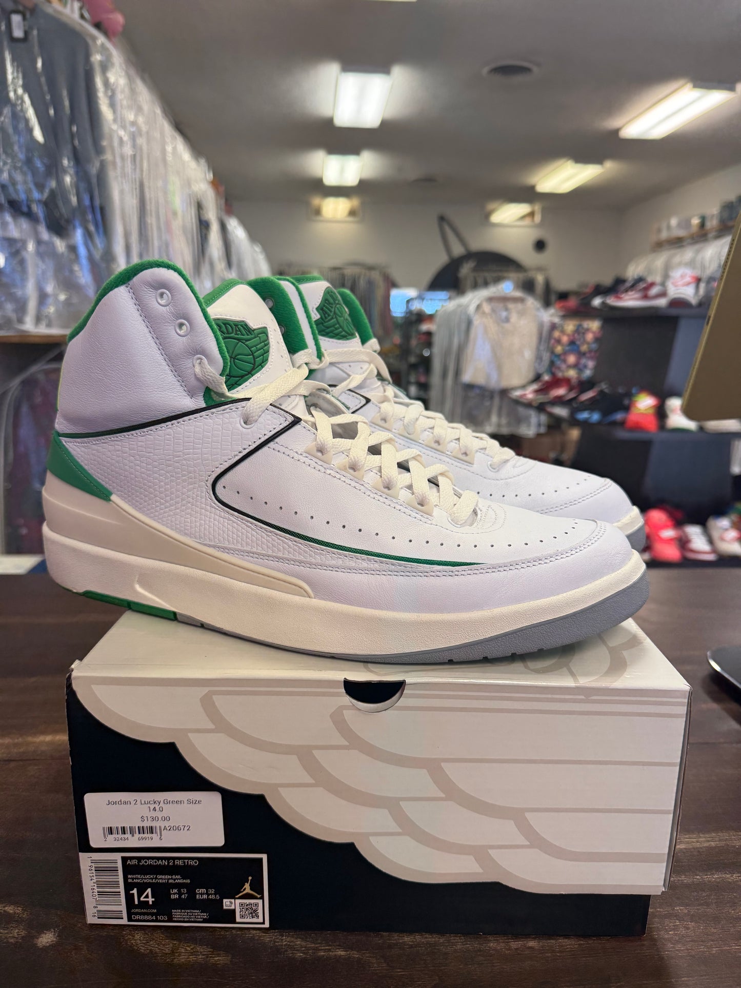 Jordan 2 Lucky Green