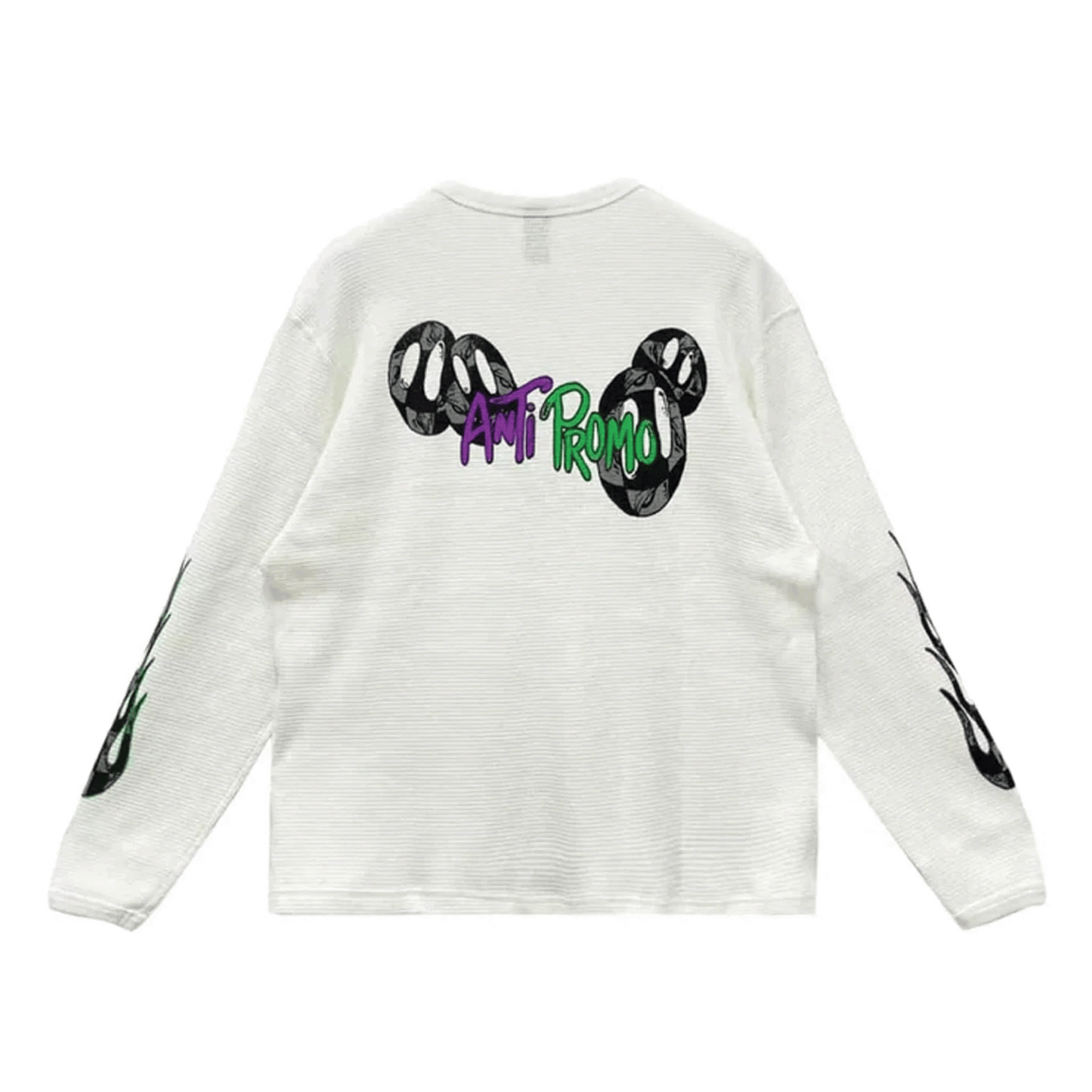 Matty Boy Anti Promo Flames Thermal White