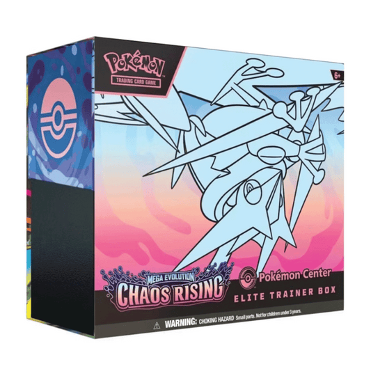 2026 Pokémon Mega Evolution Chaos Rising Pokemon Center Elite Trainer Box