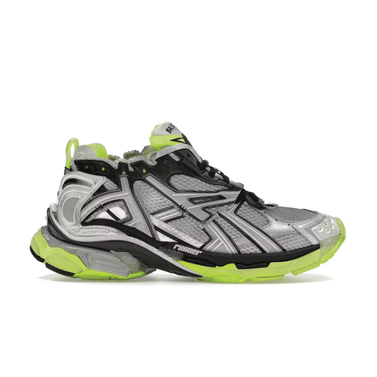 Balenciaga Runner White Neon Yellow