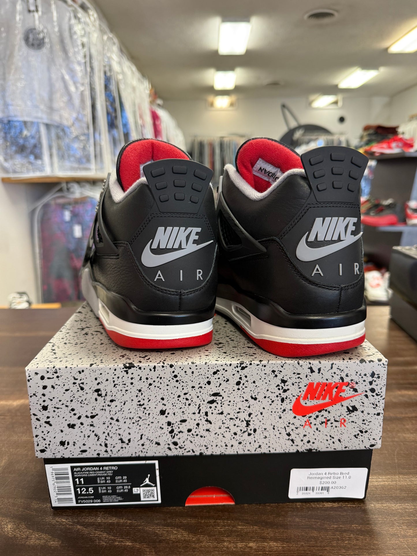 Jordan 4 Retro Bred Reimagined