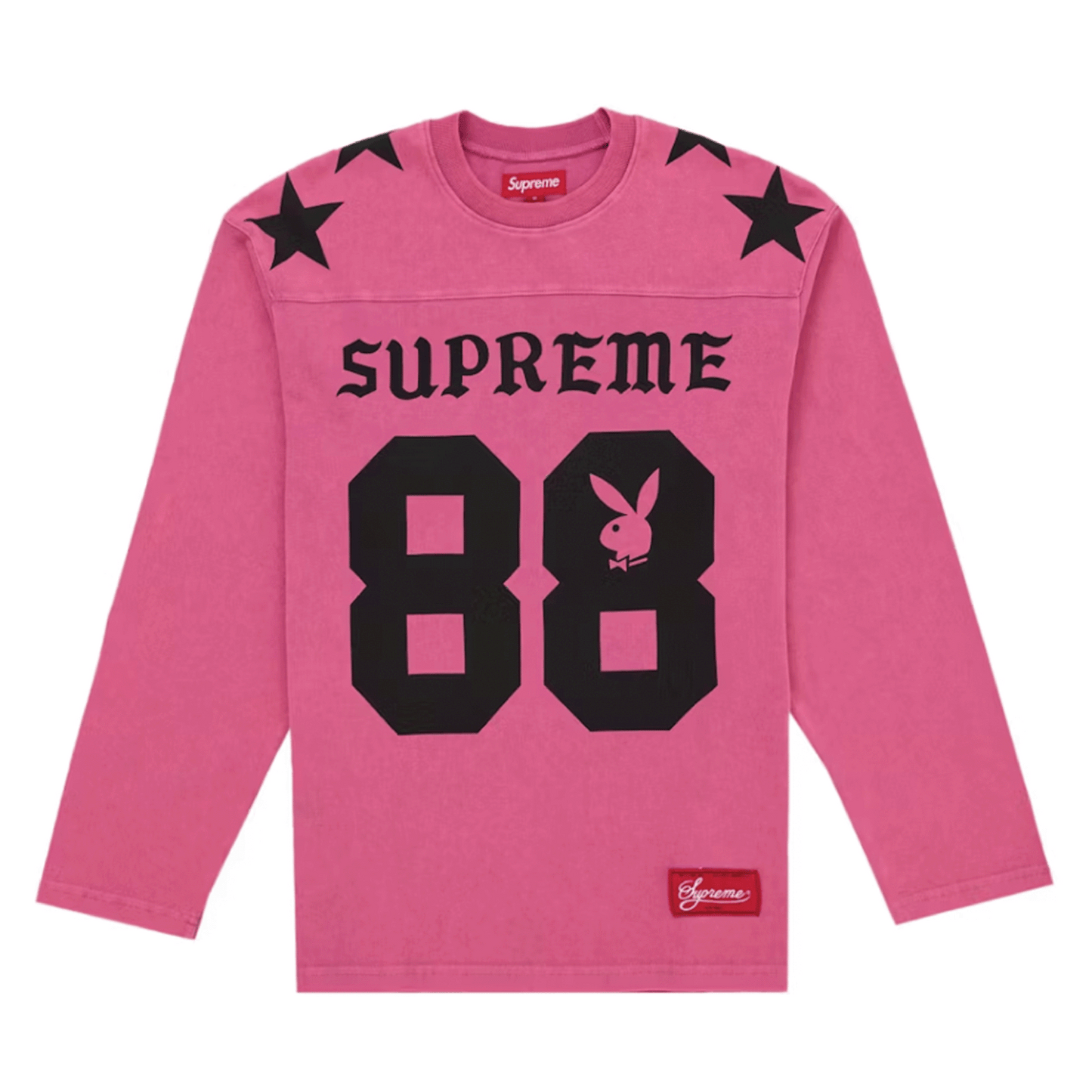 Supreme Playboy L/S Football Top Pink