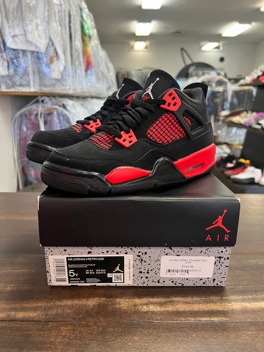 Jordan 4 Red Thunder