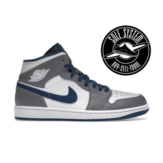 Jordan 1 Mid True Blue