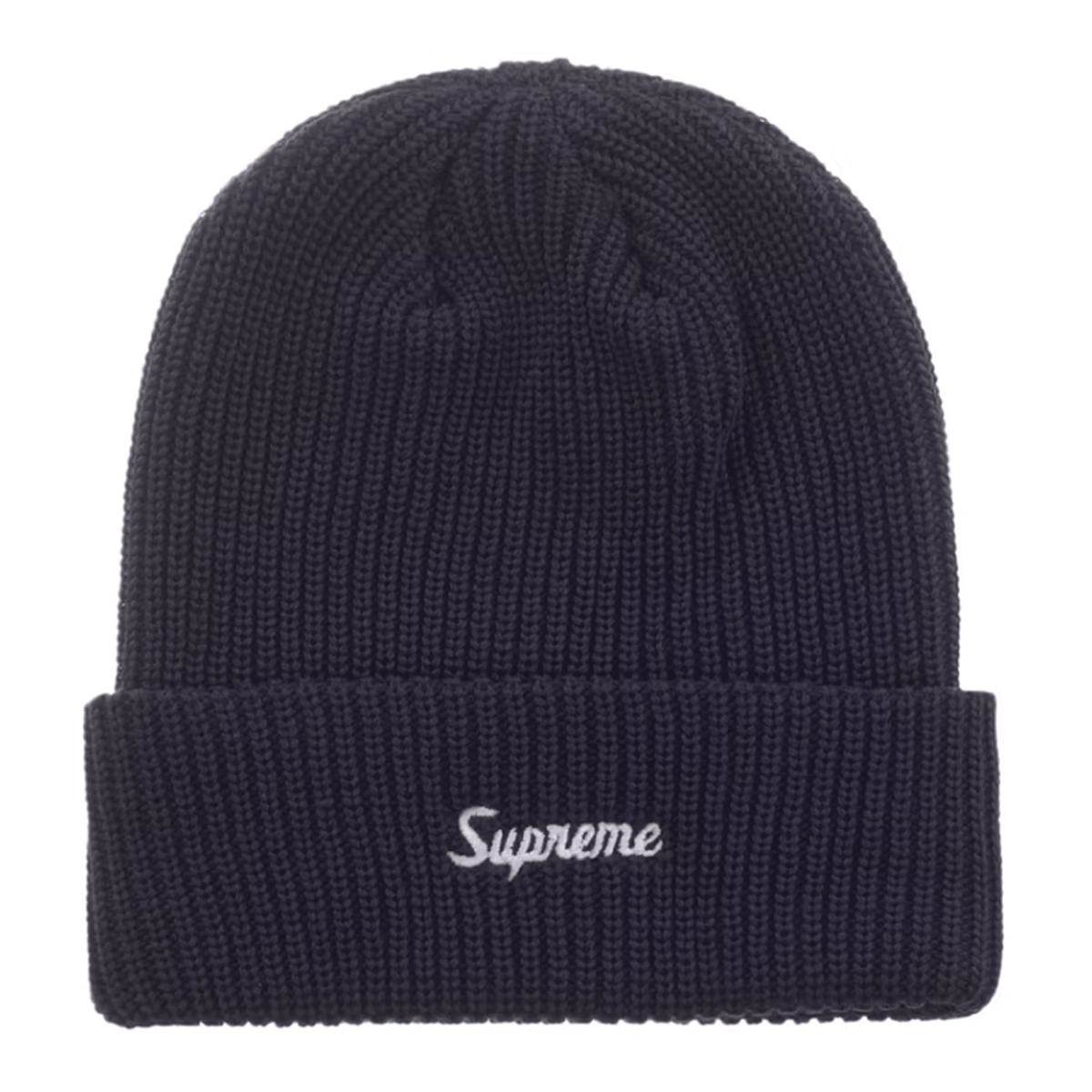 Supreme Loose Gauge Beanie (FW26) Navy