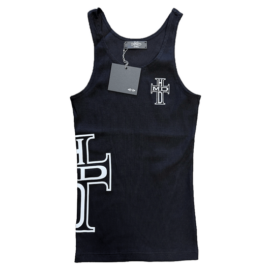 HMDD TANK TOP BLACK CROSS