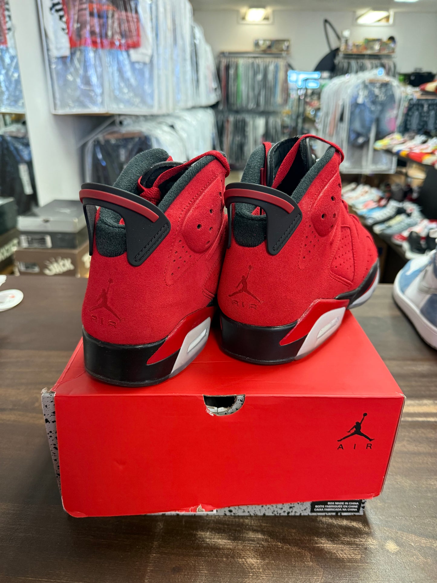 Jordan 6 Toro Bravo