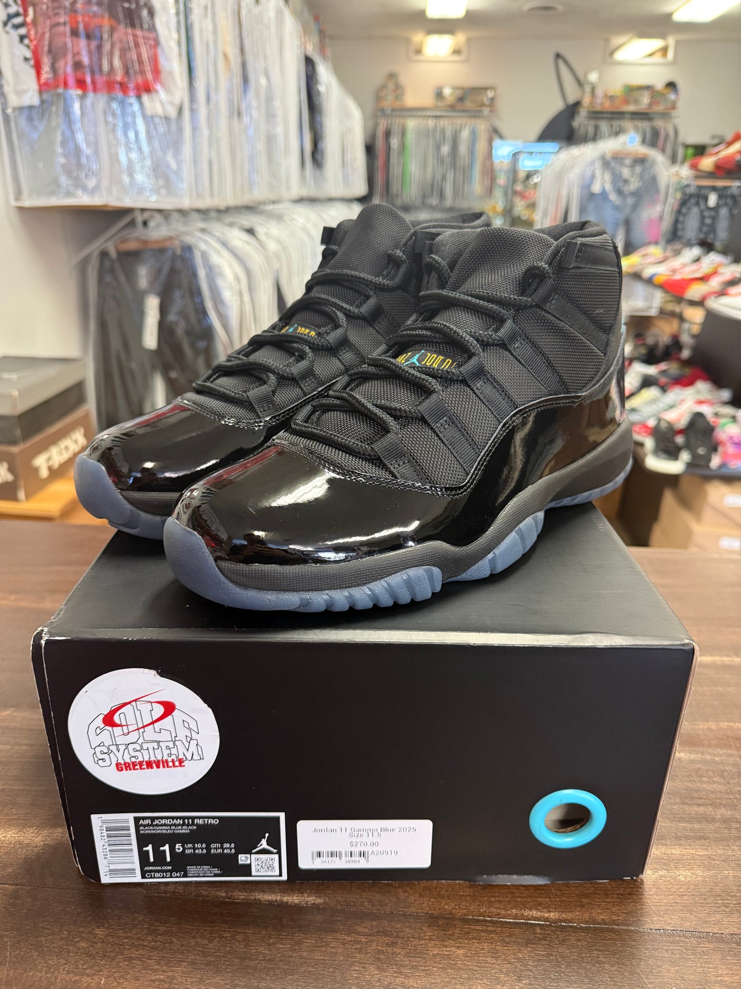 Jordan 11 Gamma Blue 2025