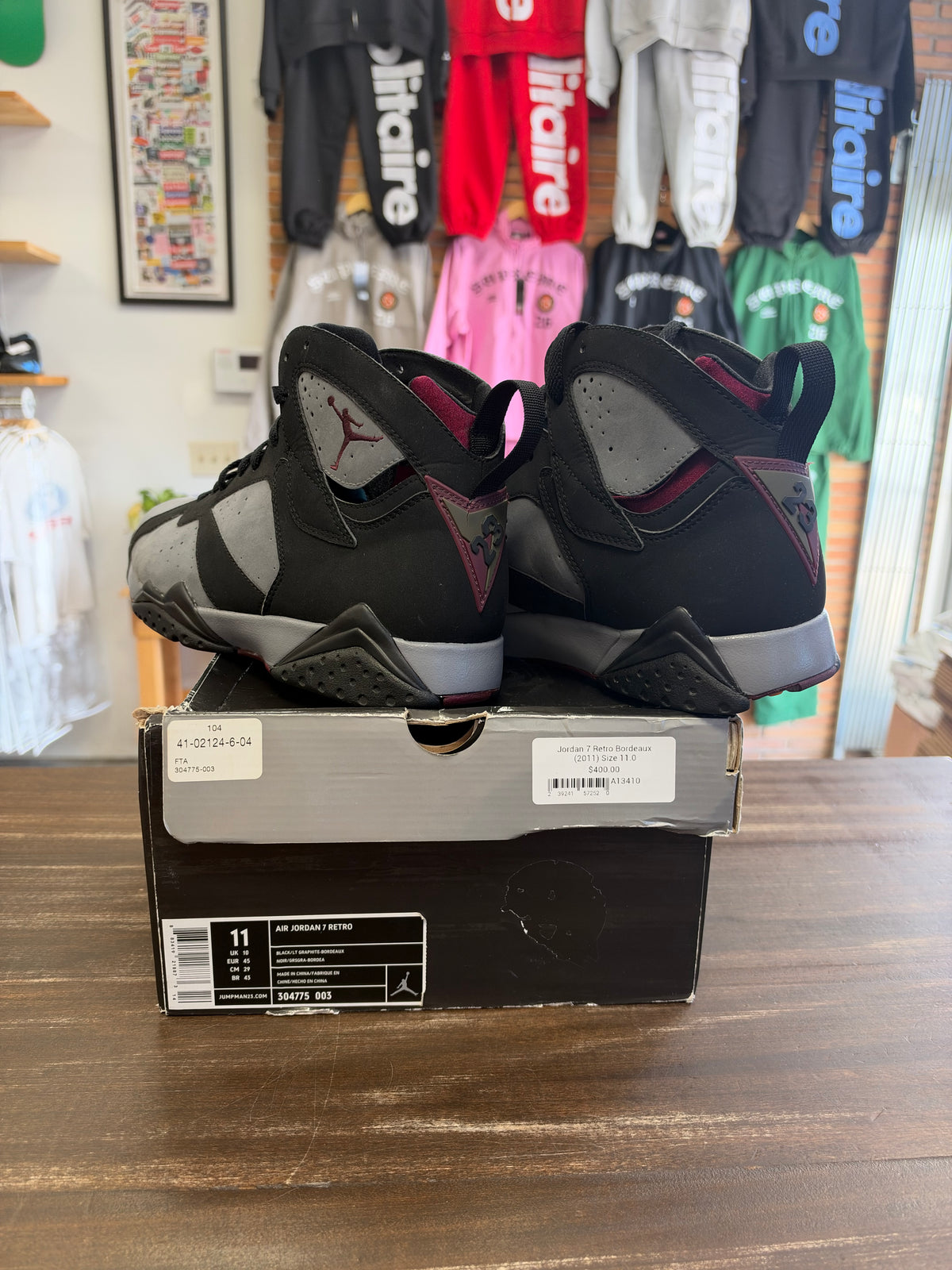 Jordan 7 Retro Bordeaux (2011)