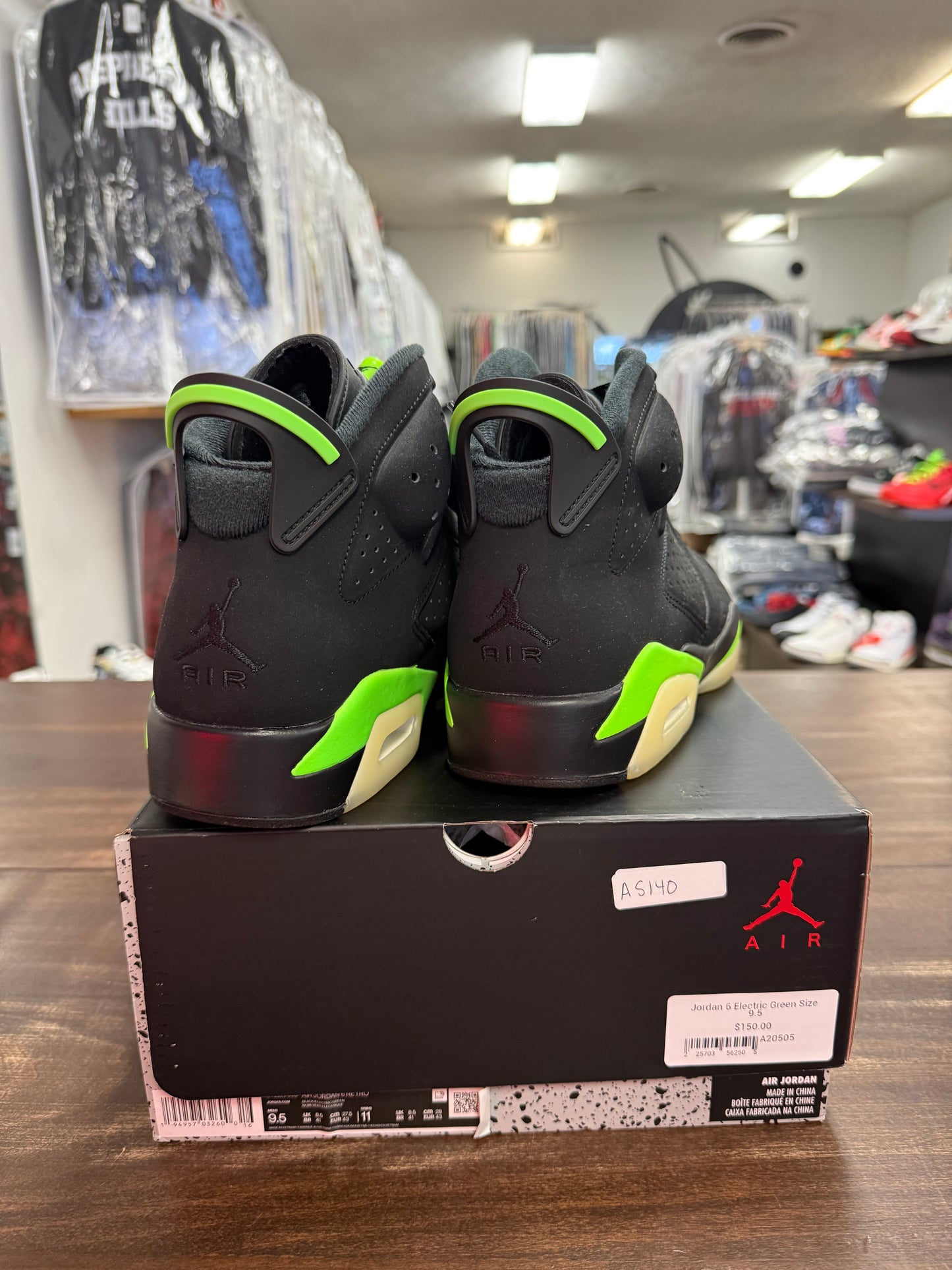 Jordan 6 Electric Green
