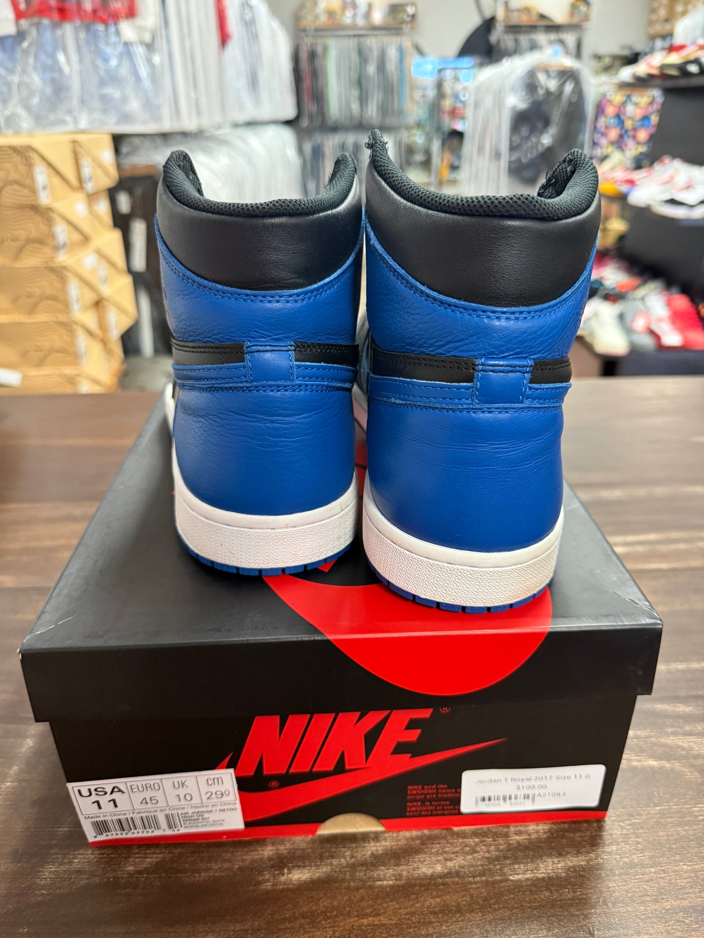 Jordan 1 Royal 2017