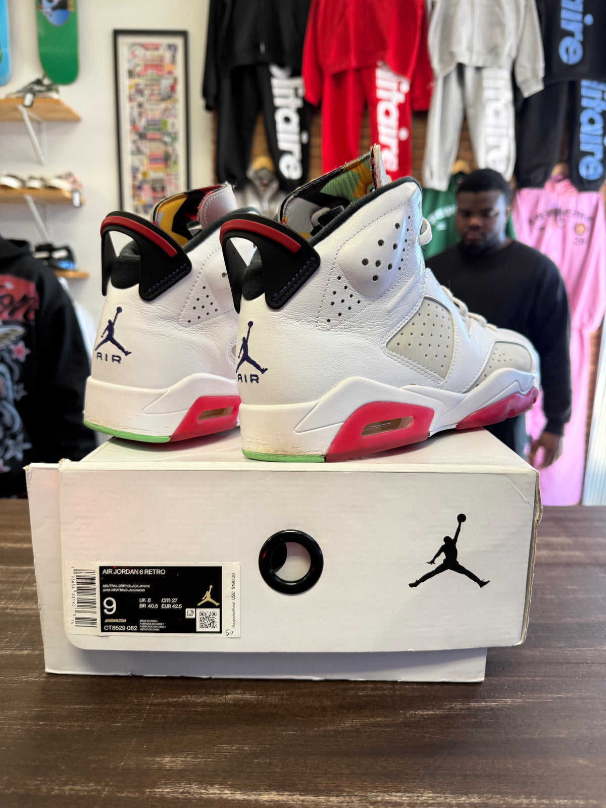 Jordan 6 Retro Hare