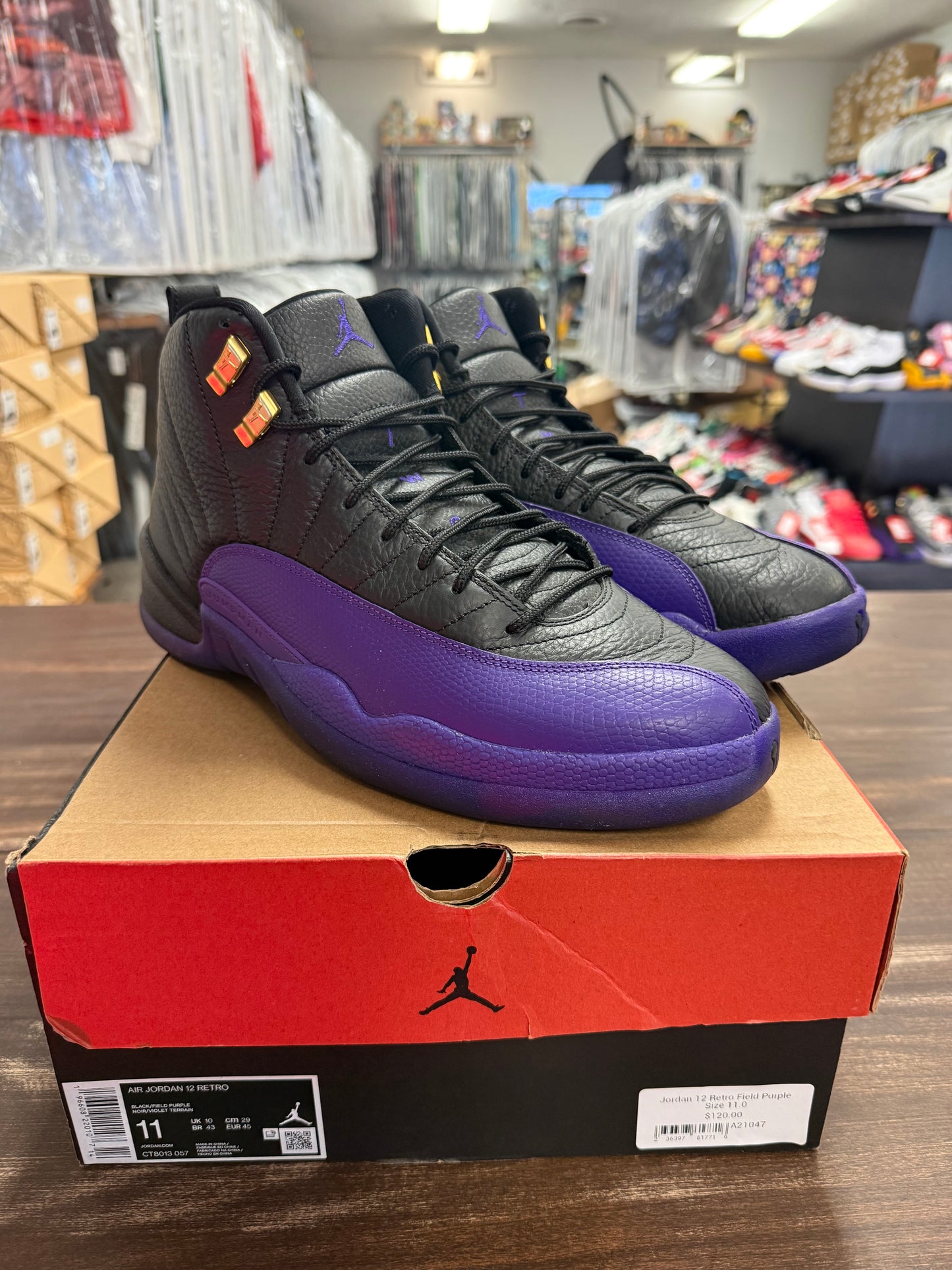 Jordan 12 Retro Field Purple