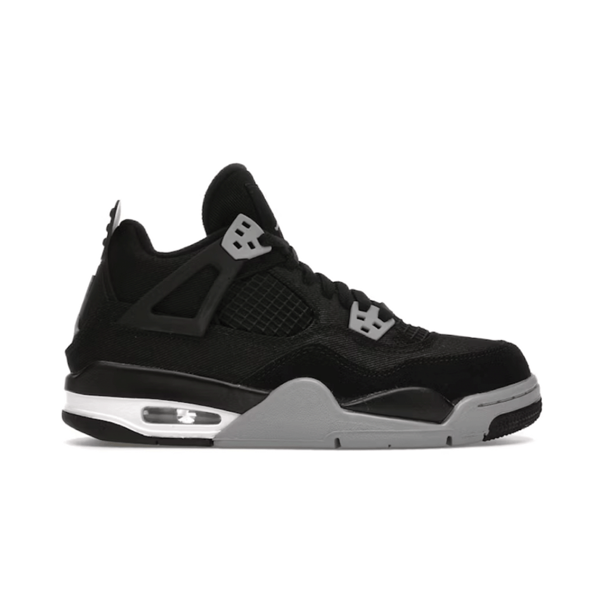 Jordan 4 Retro Black Canvas (GS)