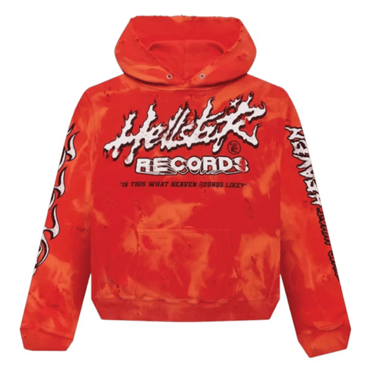 Hellstar Records Lava Hoodie Red