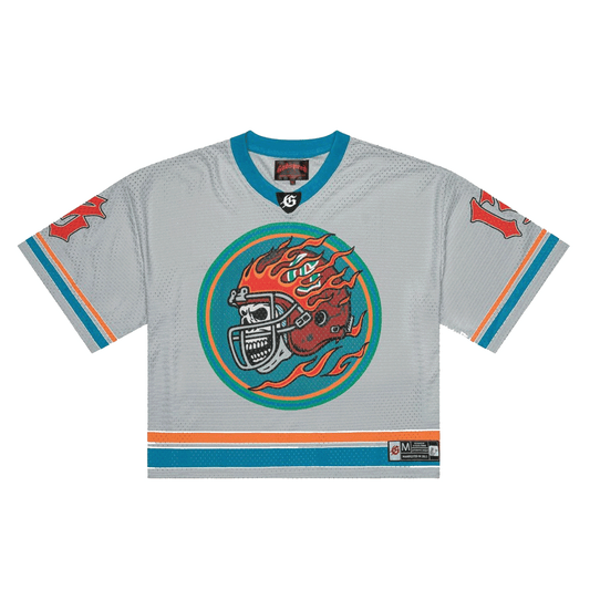 GodSpeed First Down Jersey Grey/Blue/Orange NYC