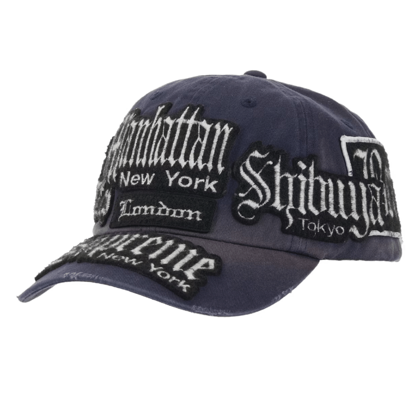 Supreme City Patches 6-Panel Hat Navy