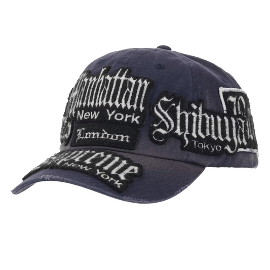 Supreme City Patches 6-Panel Hat Navy