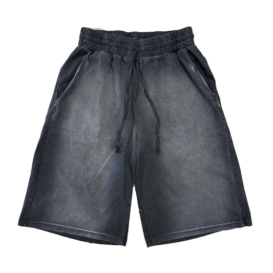 Potassium Oversize Long Shorts Black