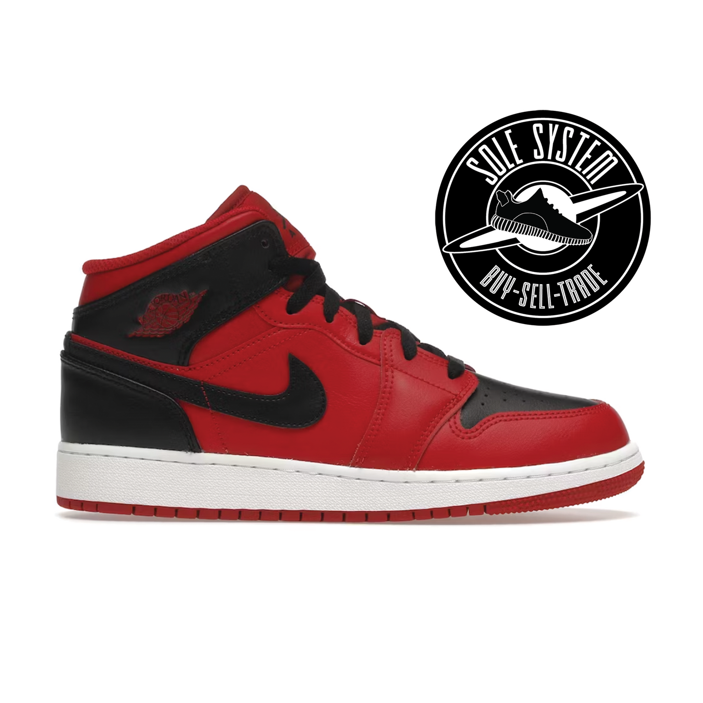 Jordan 1 Mid Reverse Bred (2021) (GS)