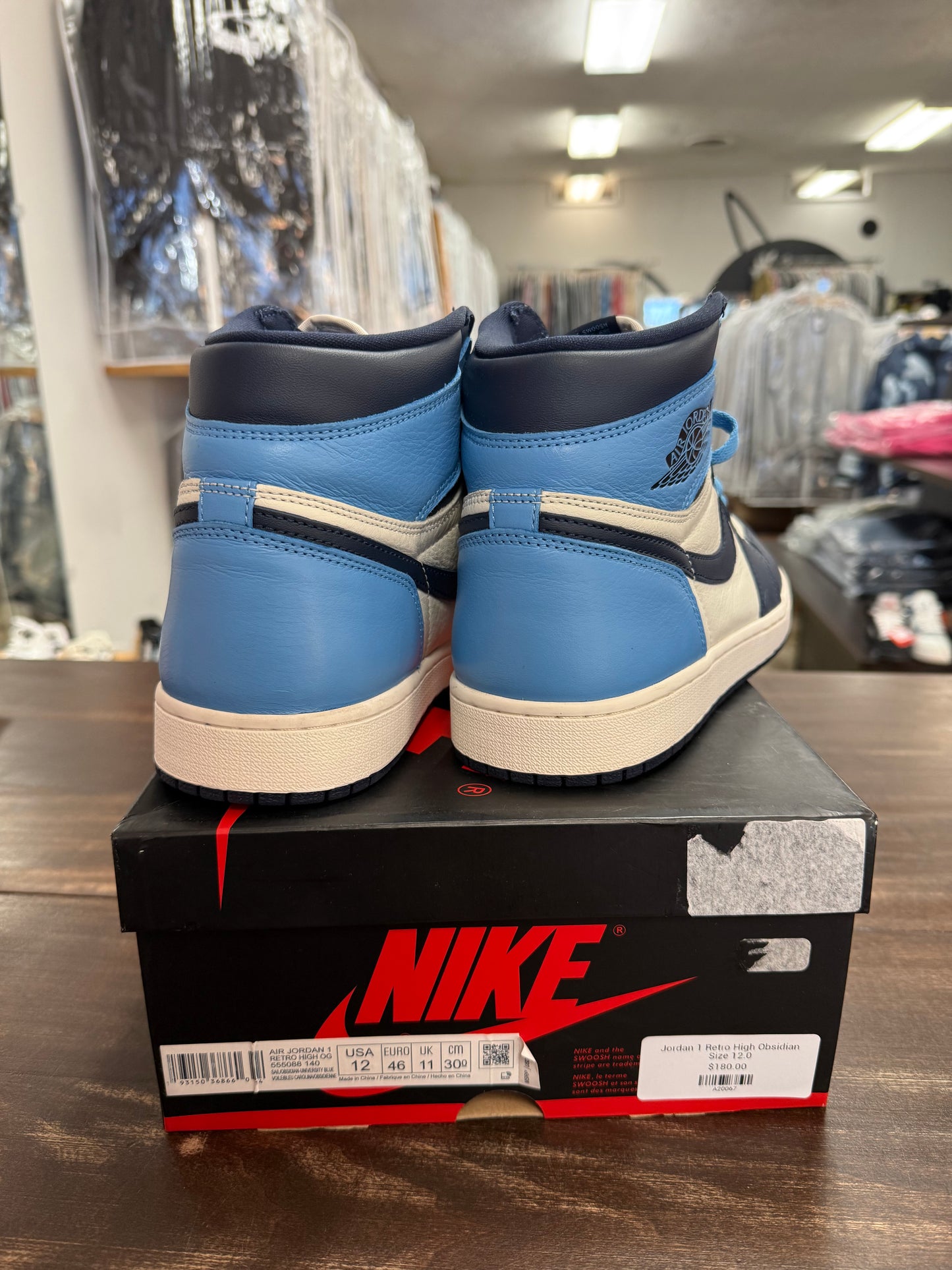 Jordan 1 Retro High Obsidian