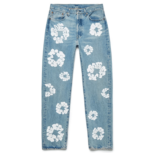 Denim Tears x Levi's Cotton Wreath Jean Light Wash