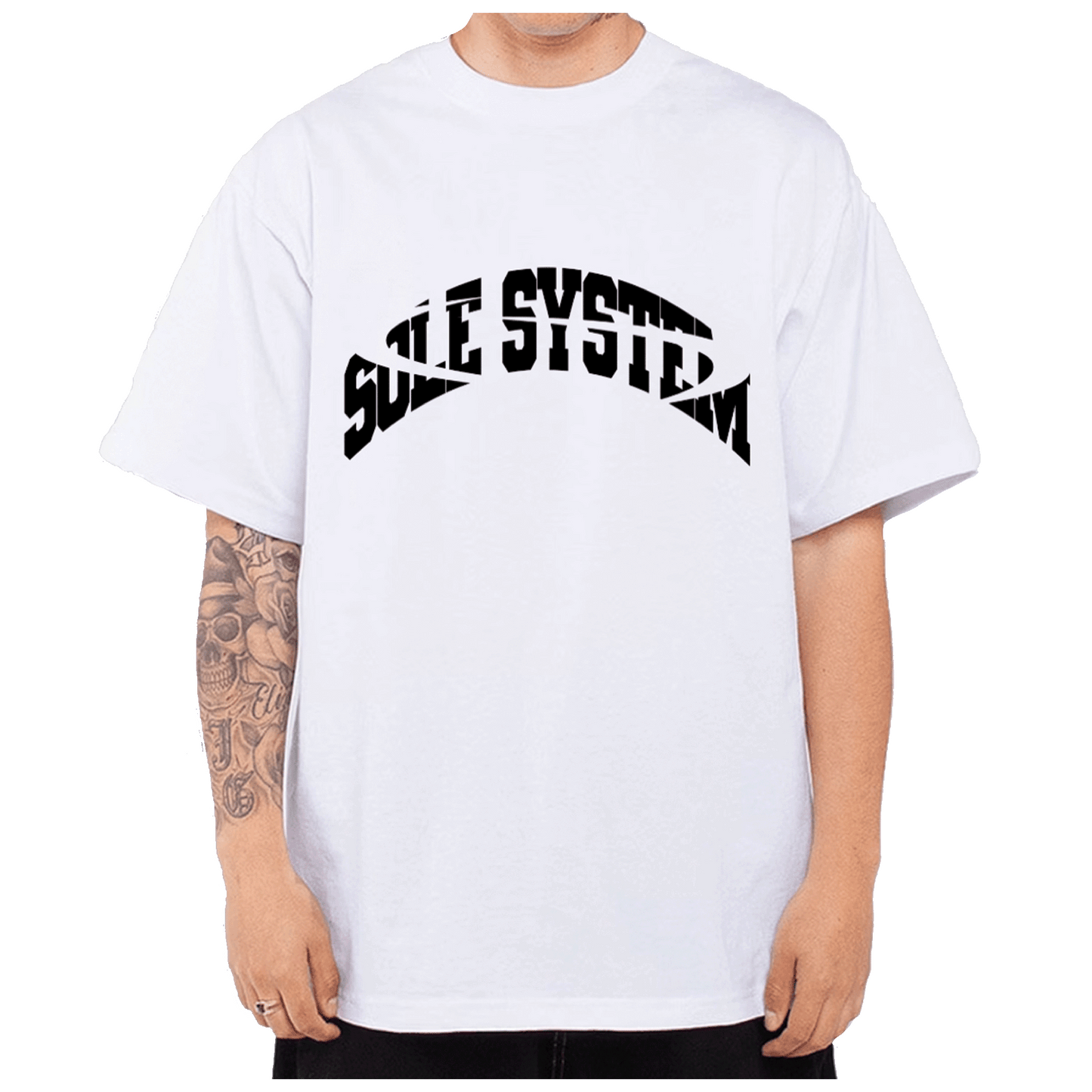 Sole System Arc Tee White