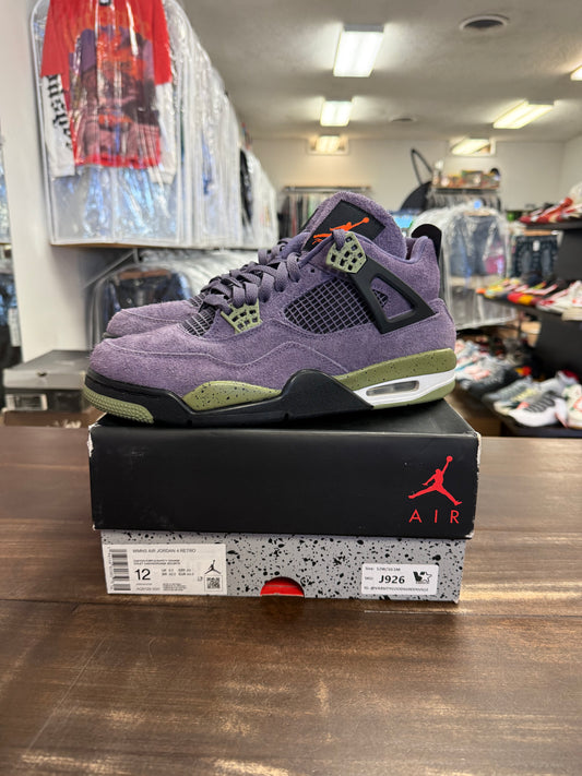 Jordan 4 Retro Canyon Purple (Women's)