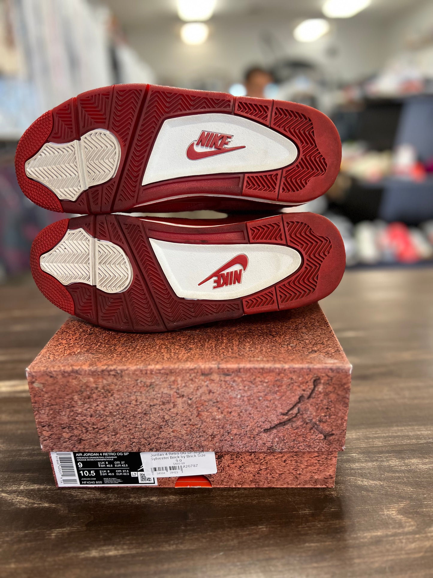 Jordan 4 Retro OG SP Nigel Sylvester Brick by Brick