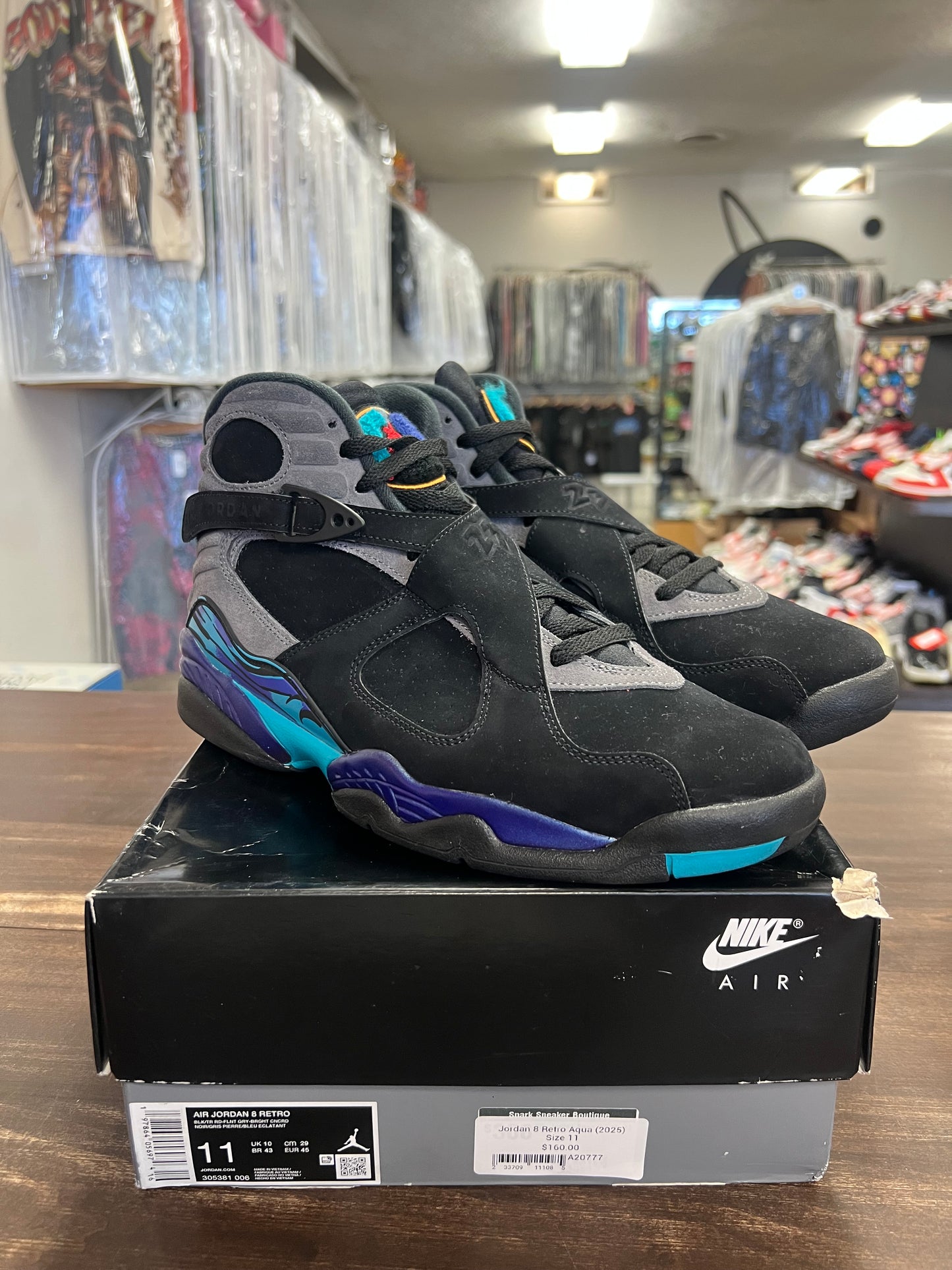 Jordan 8 Retro Aqua (2025)