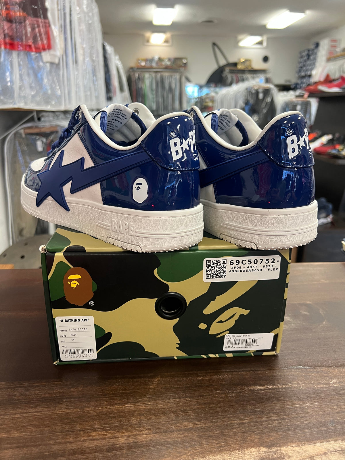 A Bathing Ape Bape Sta M2 Navy