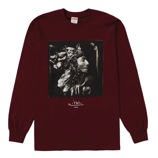 Supreme Joel-Peter Witkin Harvest L/S Tee Burgundy
