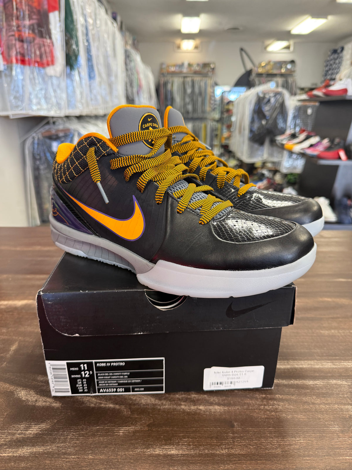 Nike Kobe 4 Protro Carpe Diem