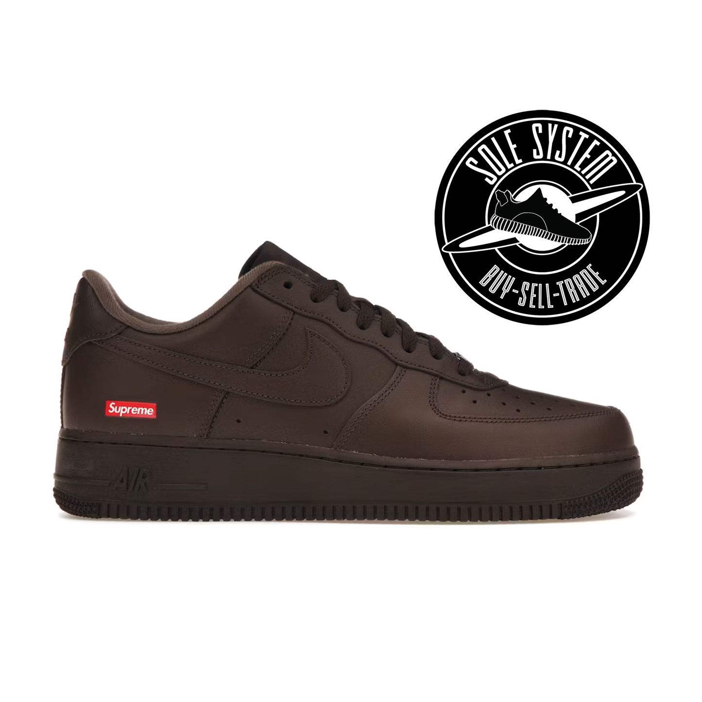 Nike Air Force 1 Low Supreme Baroque Brown