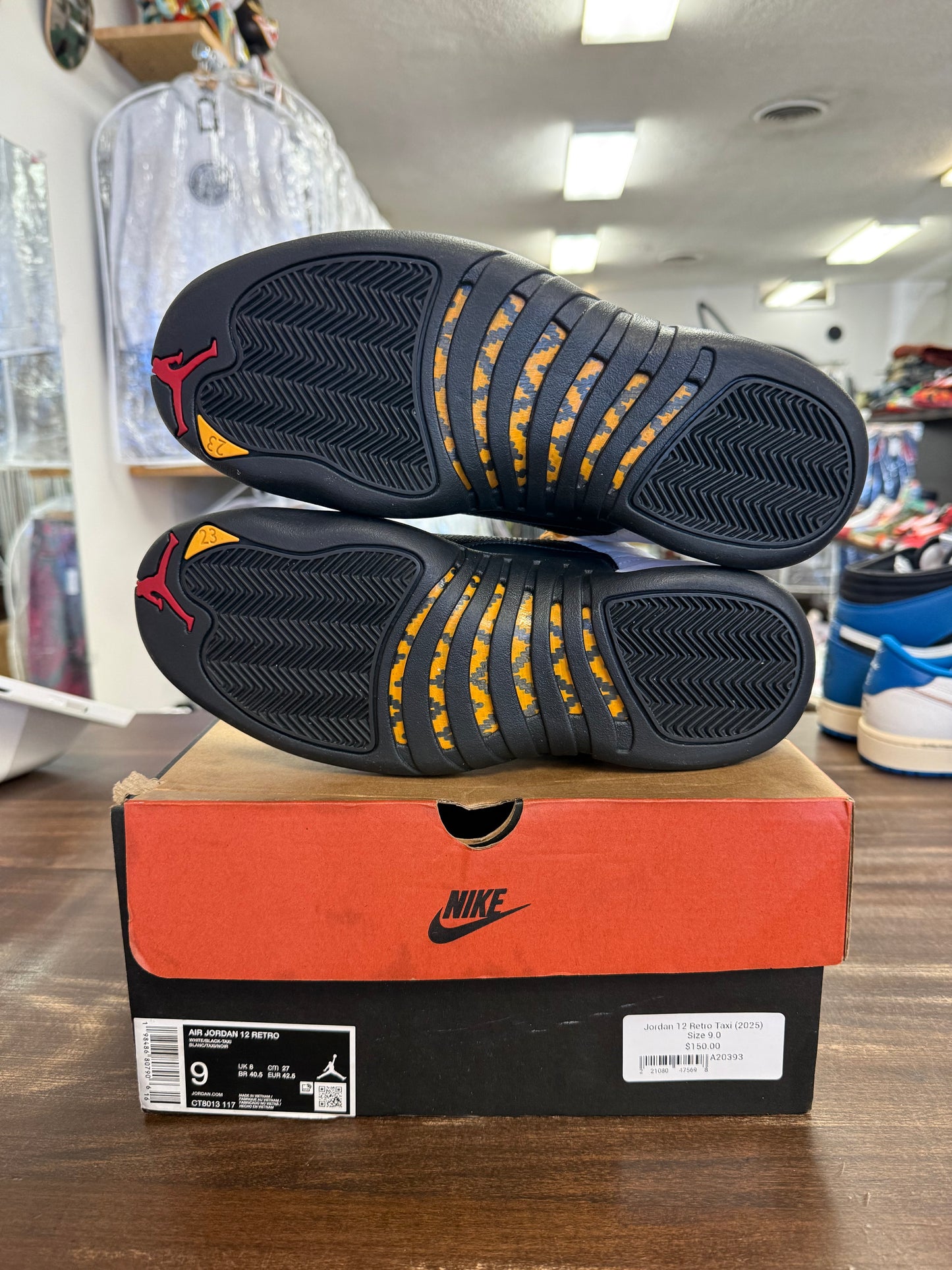 Jordan 12 Retro Taxi (2025)