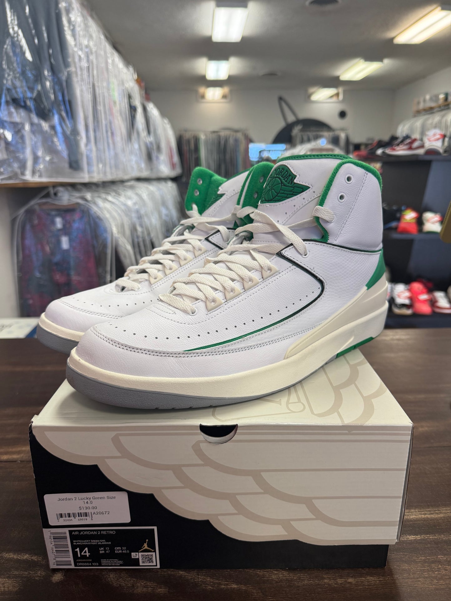 Jordan 2 Lucky Green