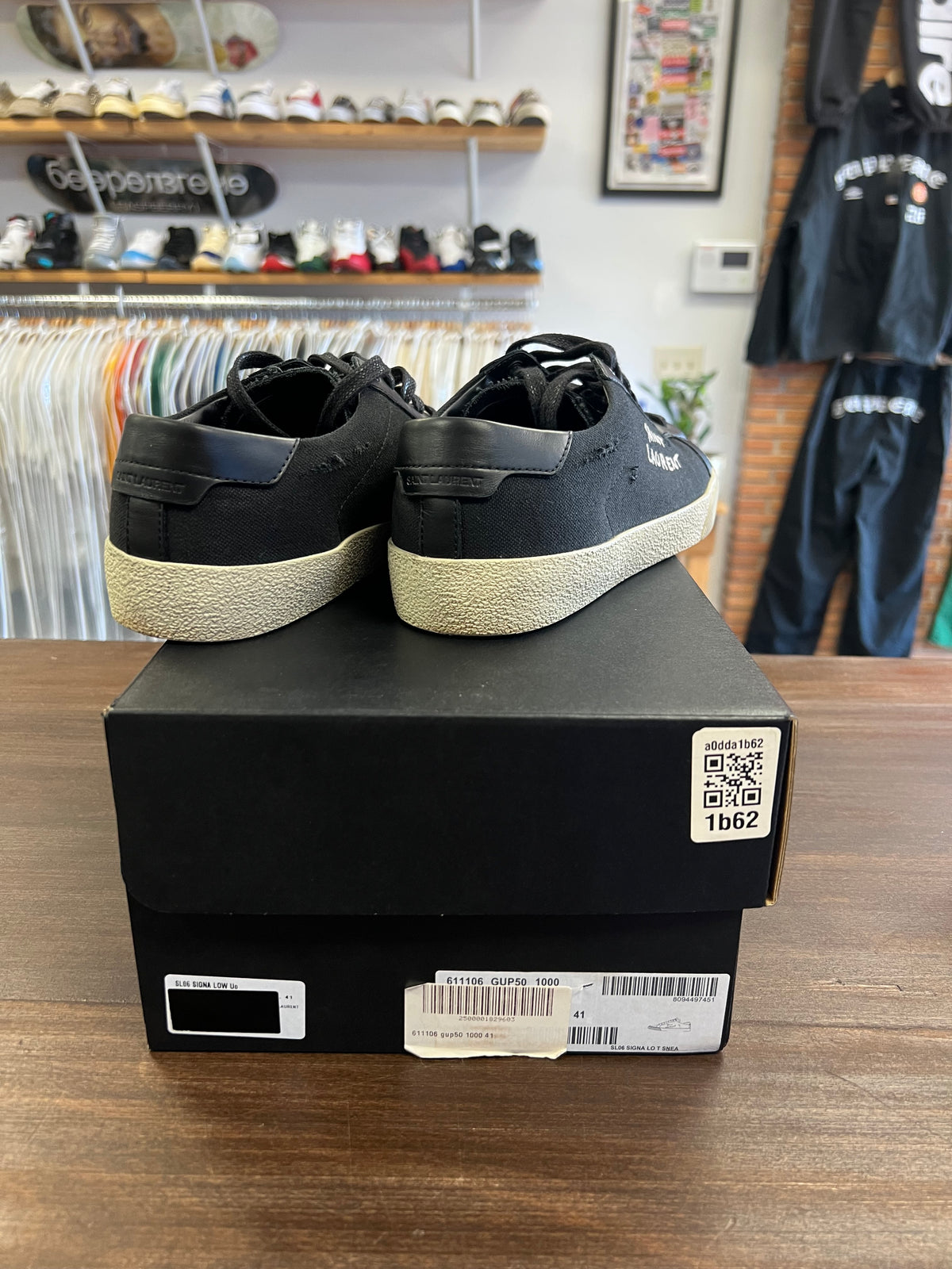 Saint Laurent Court Classic SL/06 Low Black