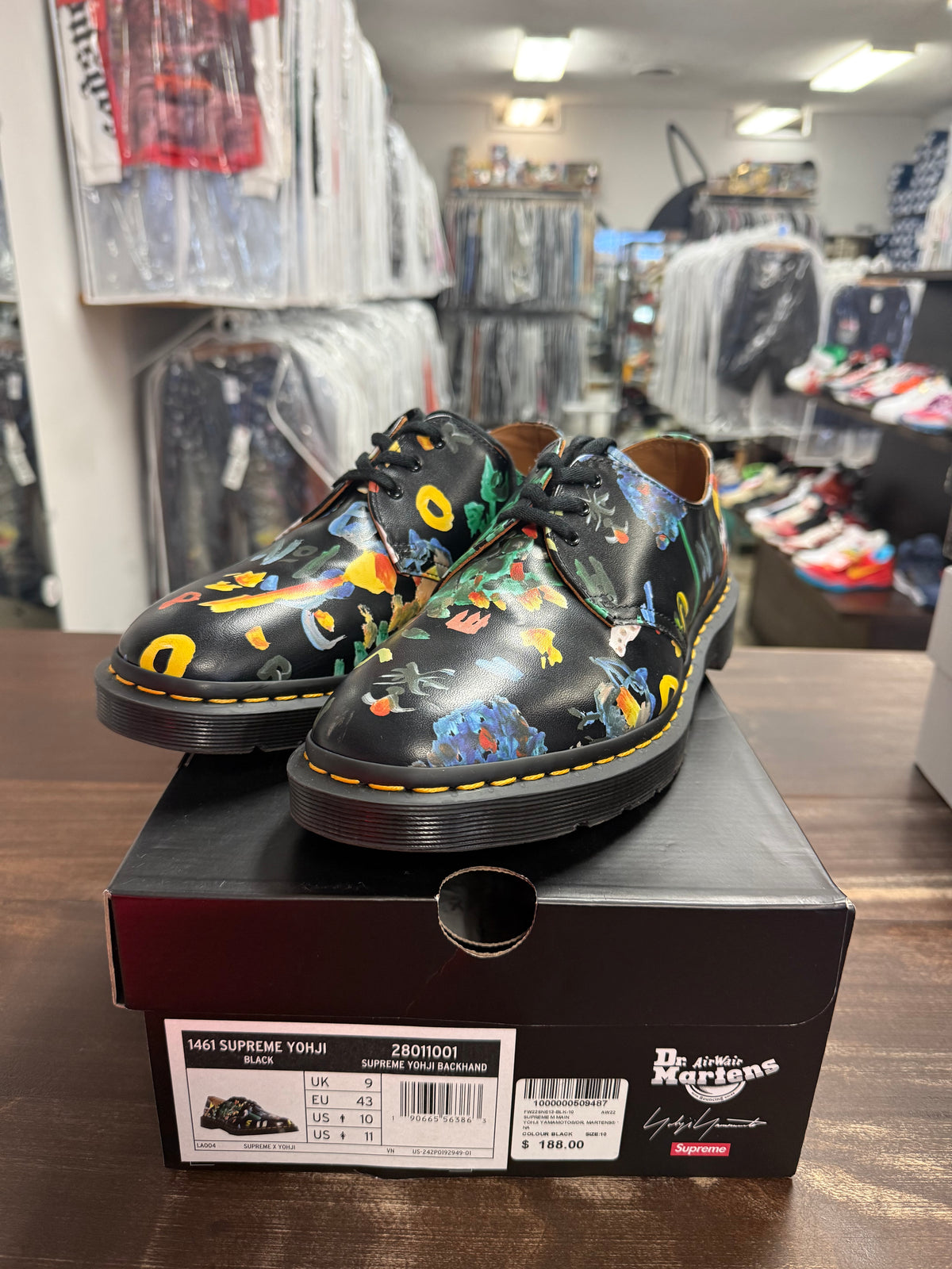 Dr. Martens 1461 Supreme Yamamoto Black
