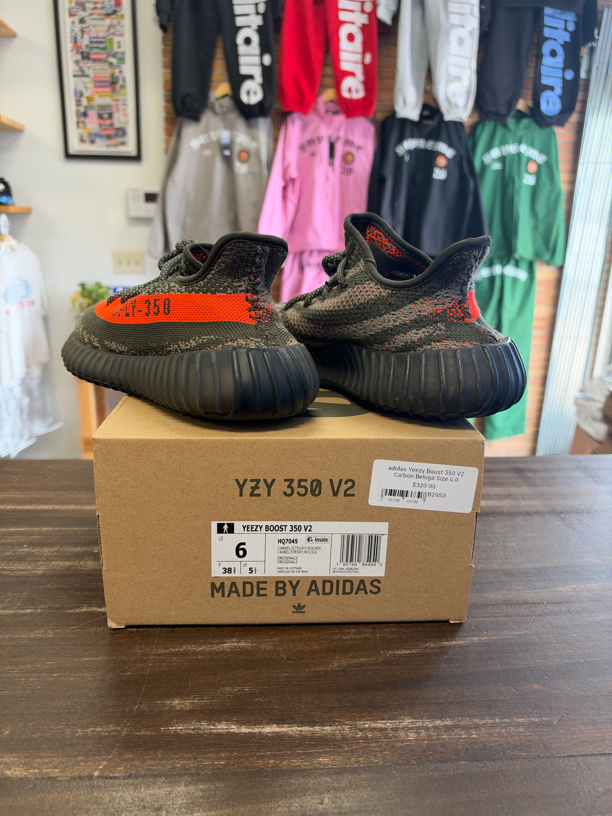 adidas Yeezy Boost 350 V2 Carbon Beluga