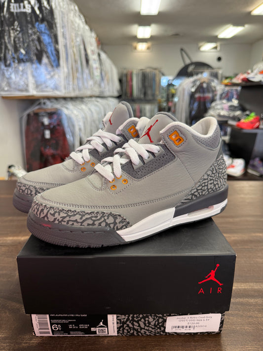 Jordan 3 Retro Cool Grey (2021) (GS)