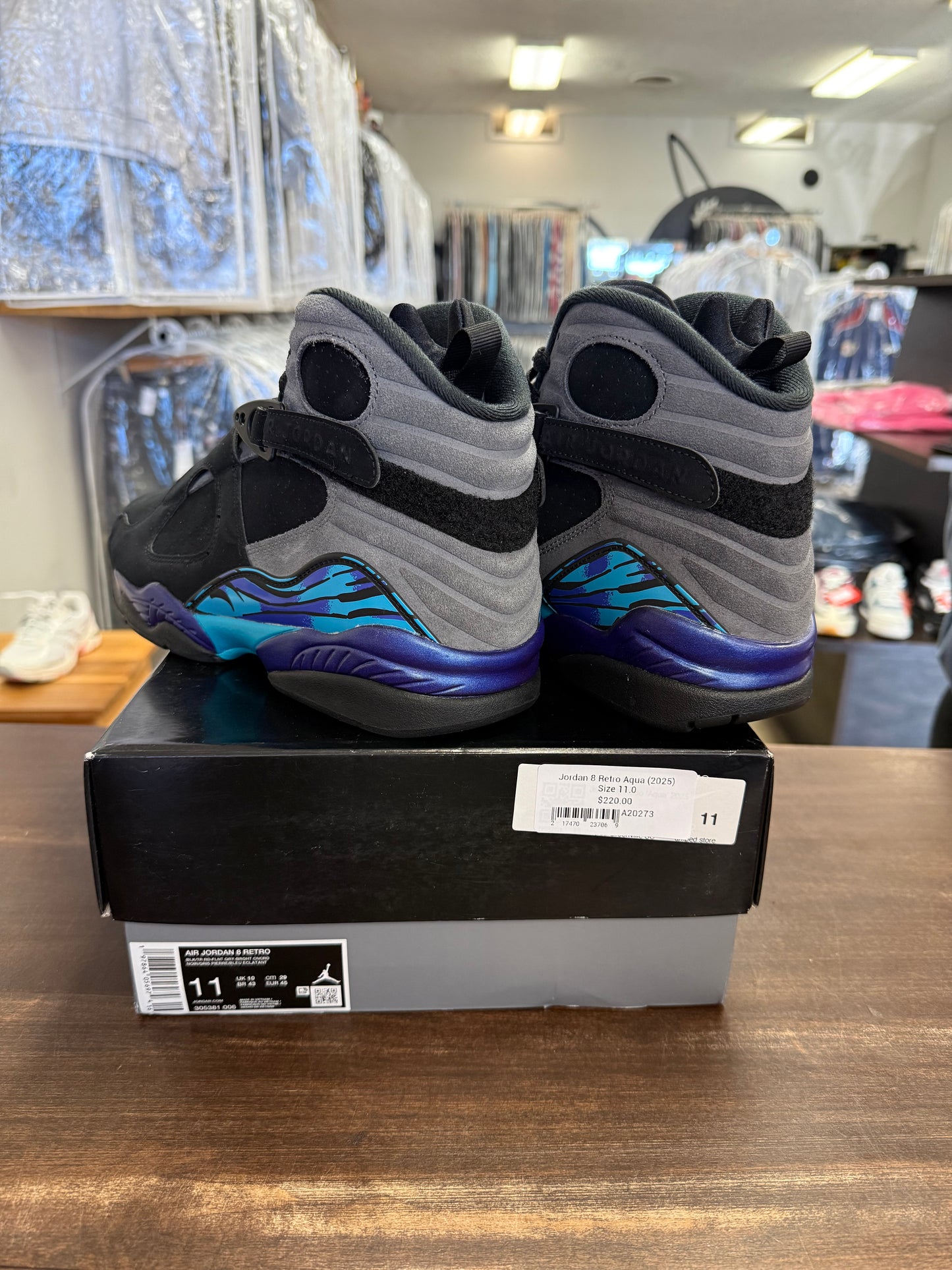 Jordan 8 Retro Aqua (2025)