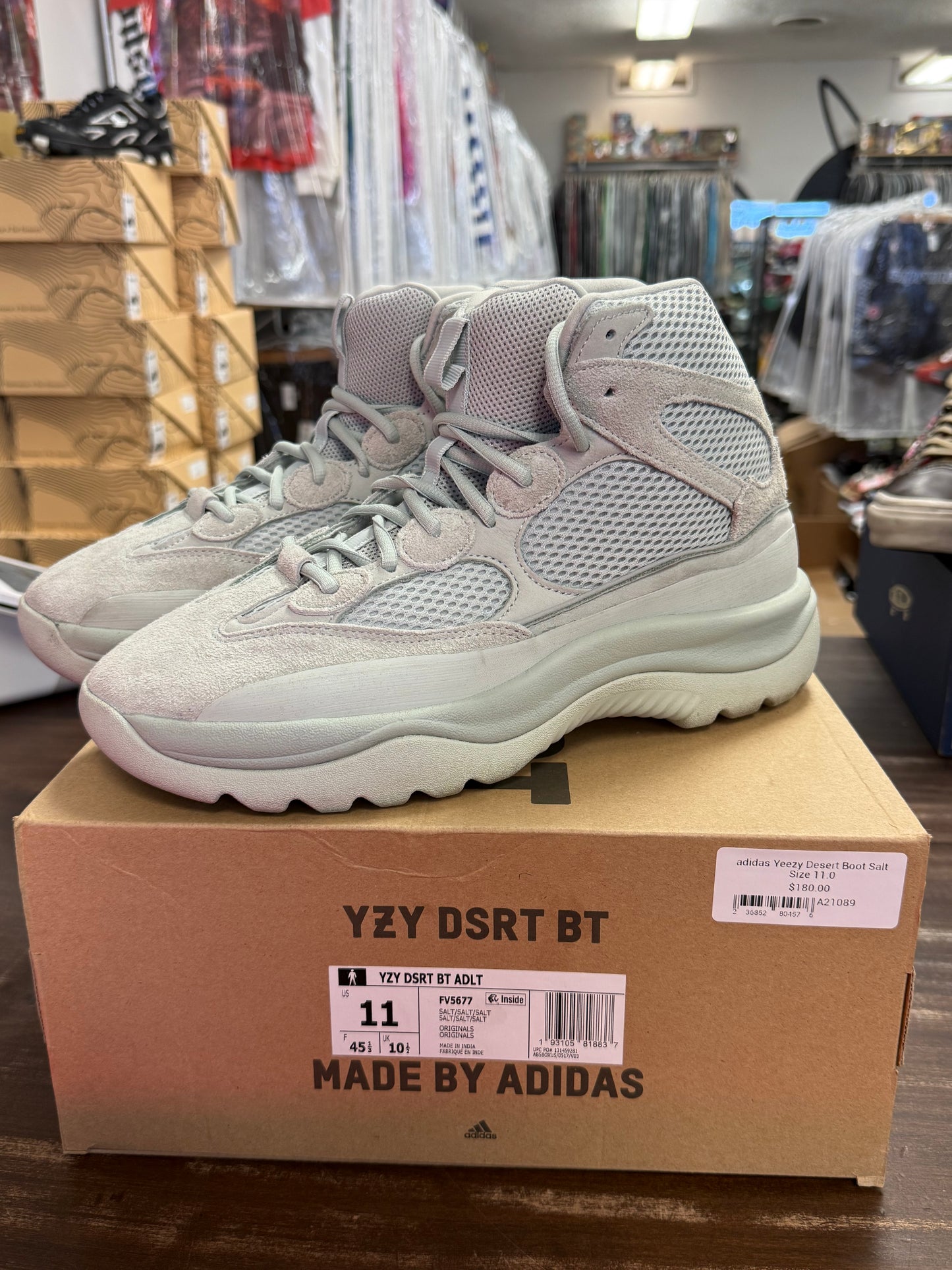 adidas Yeezy Desert Boot Salt