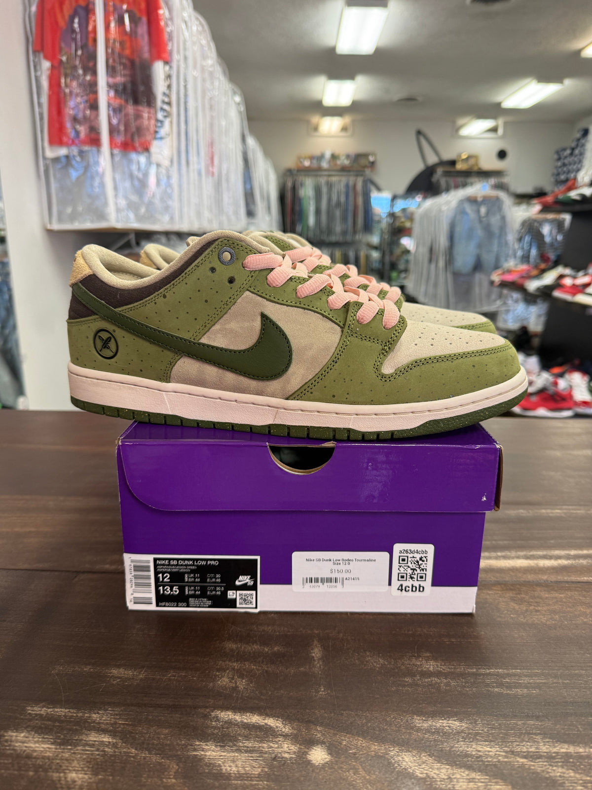 Nike SB Dunk Low Yuto Horigome Matcha