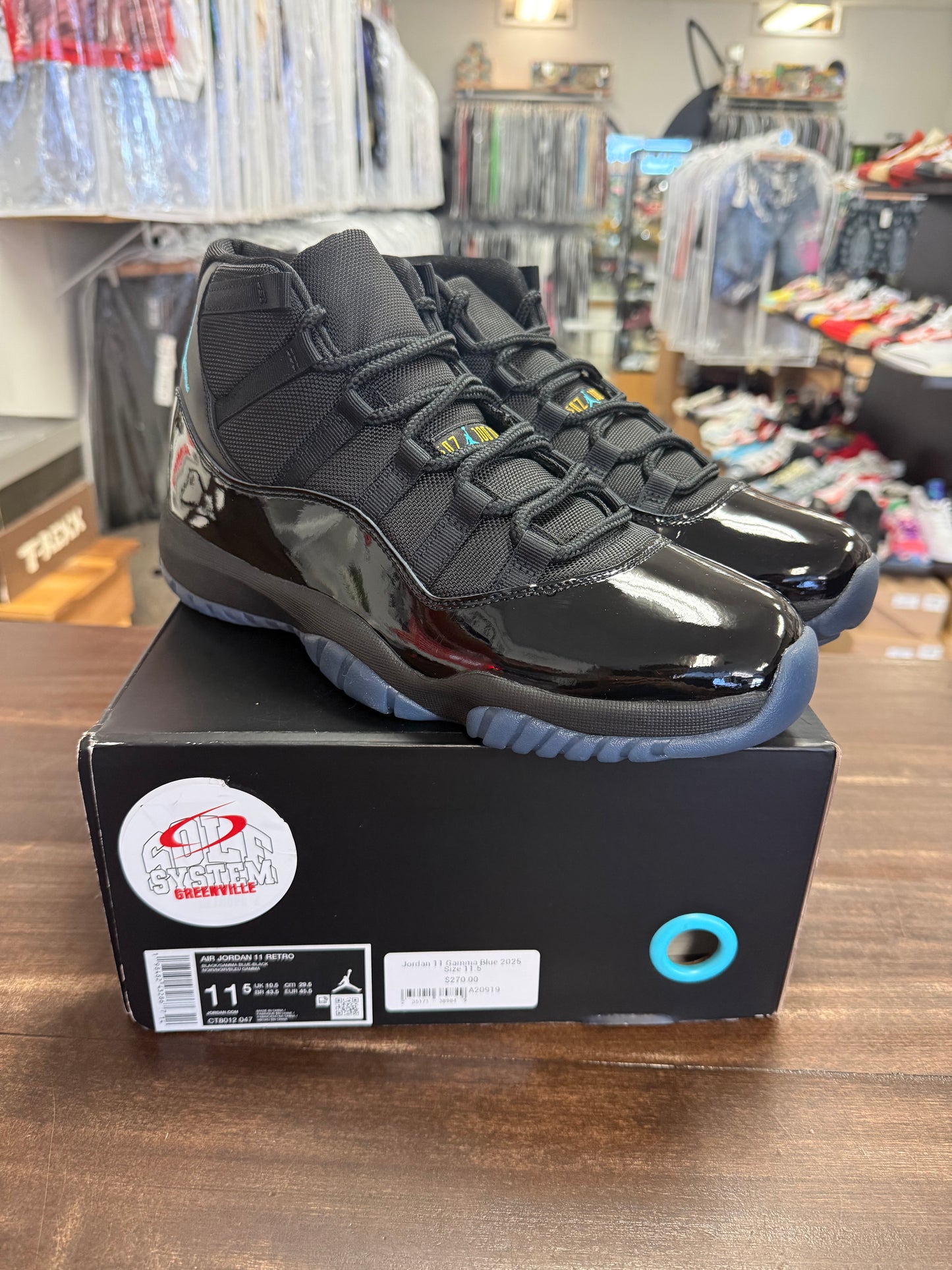 Jordan 11 Gamma Blue 2025