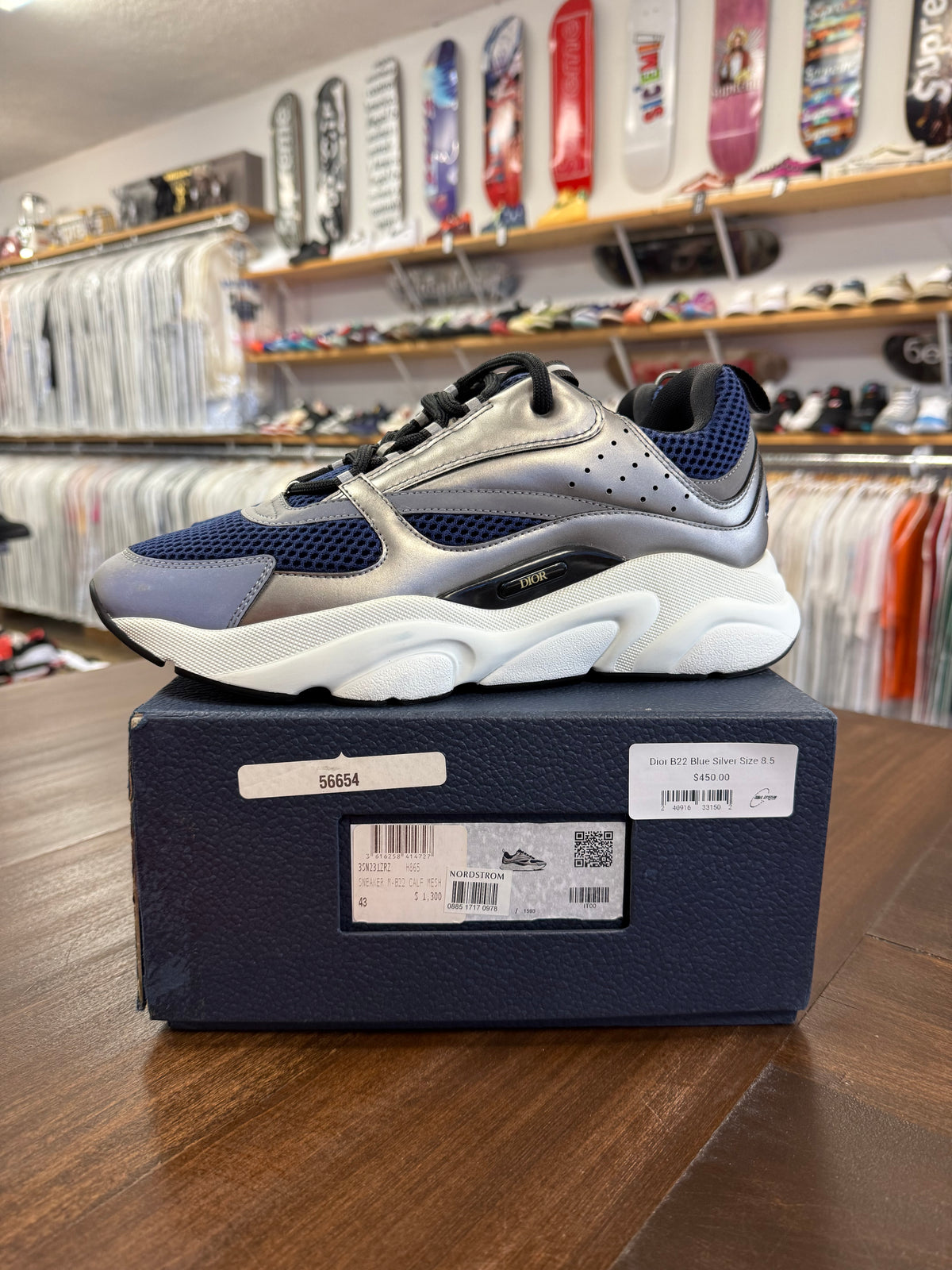 Dior B22 Blue Silver